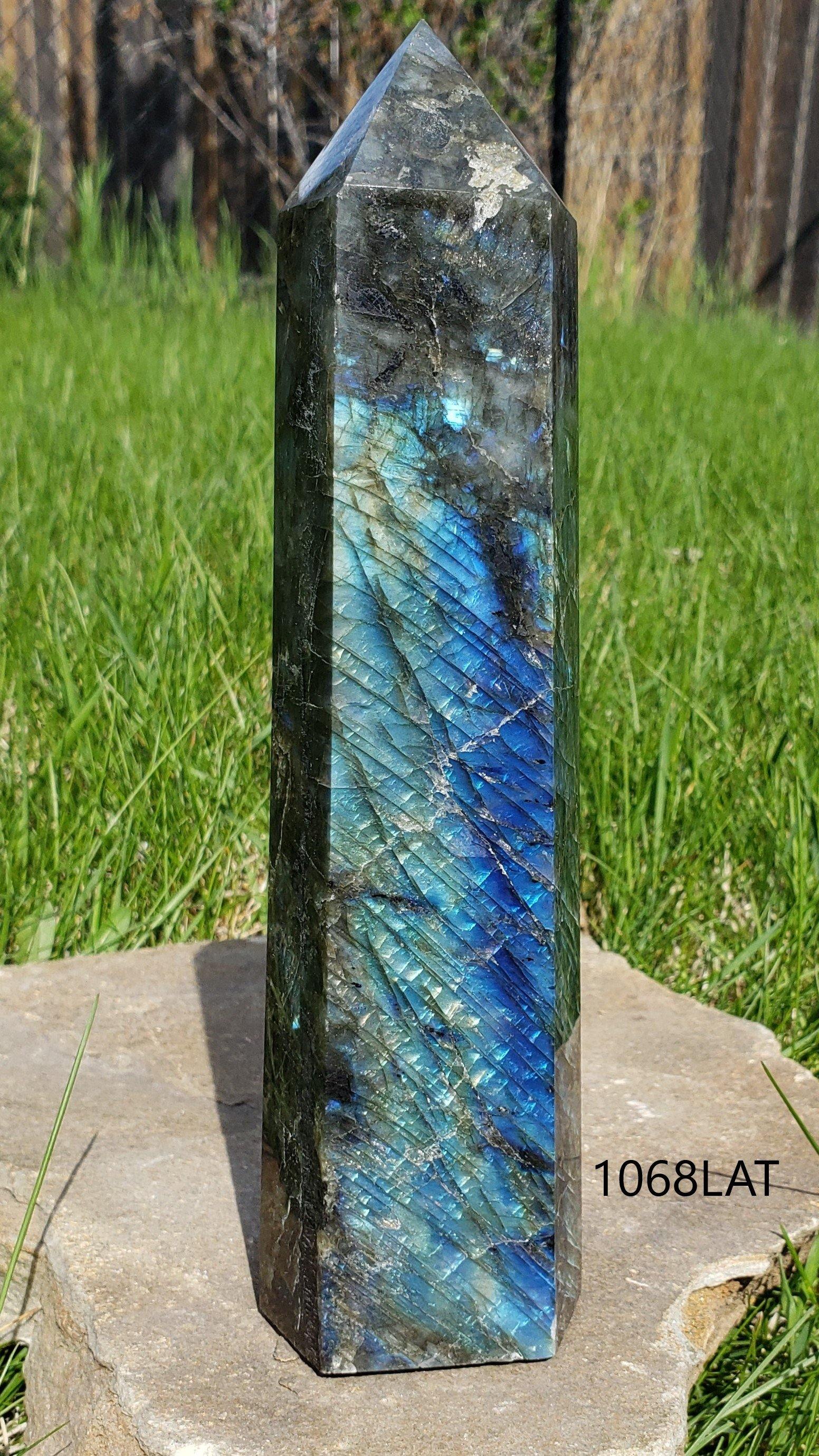 Large Labradorite Towers - CRYSTAL LIGHT ELEMENTS 