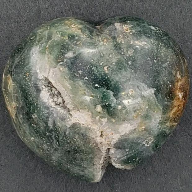 Ocean Jasper Hearts 3" to 4" - CRYSTAL LIGHT ELEMENTS 